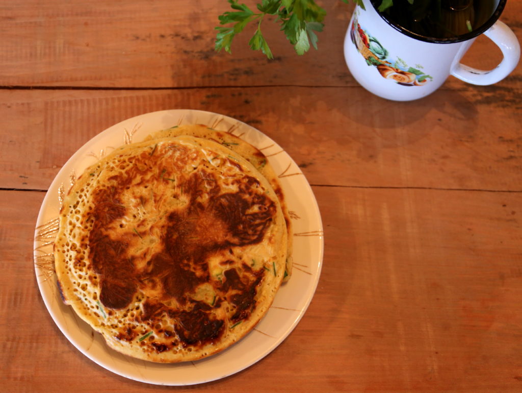 Salzige Pancakes für den perfekten Start in den Tag