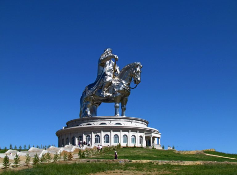 Dschinggis Khan Reiterstatue