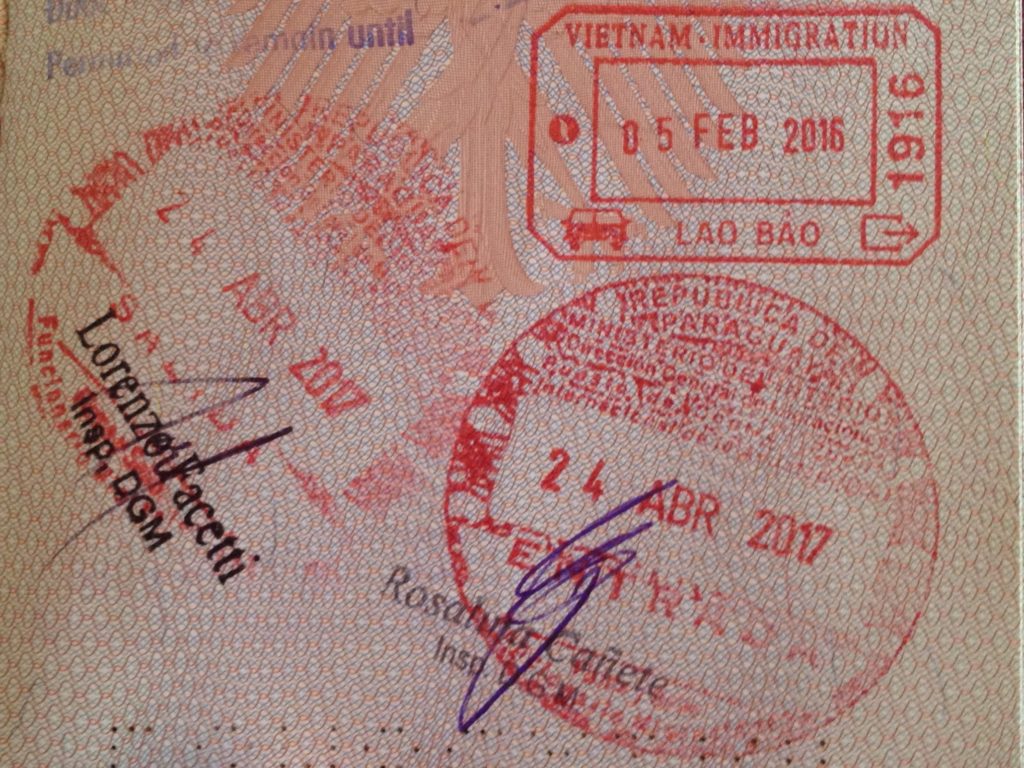Visumsverlängerung in Paragua