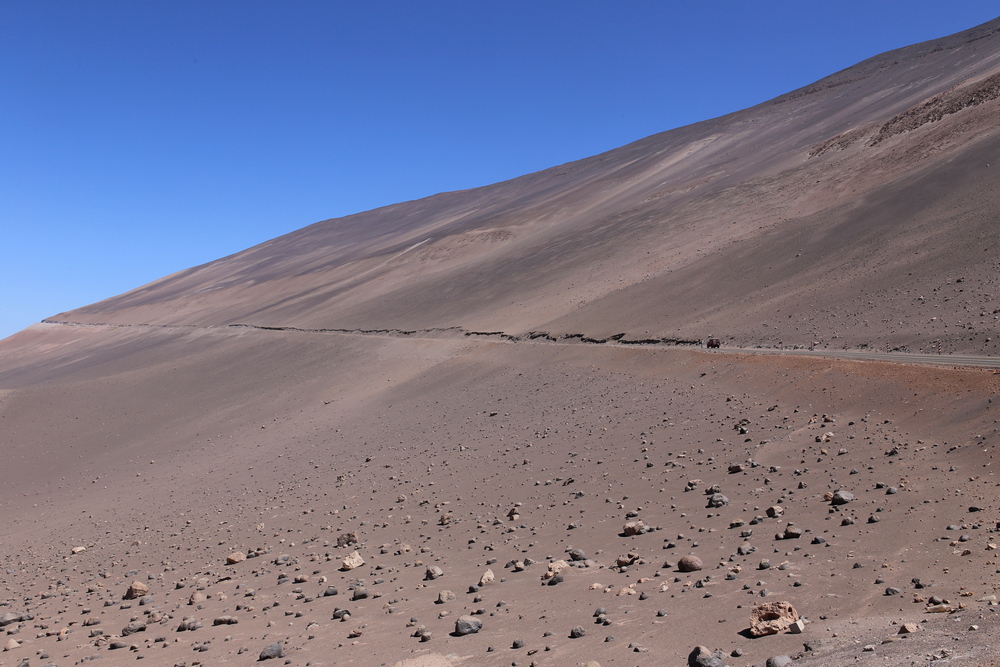 Einsamkeit in der Atacama-Wüste