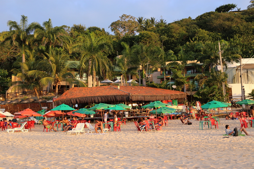Orishas Beachbar am Praia da Centro